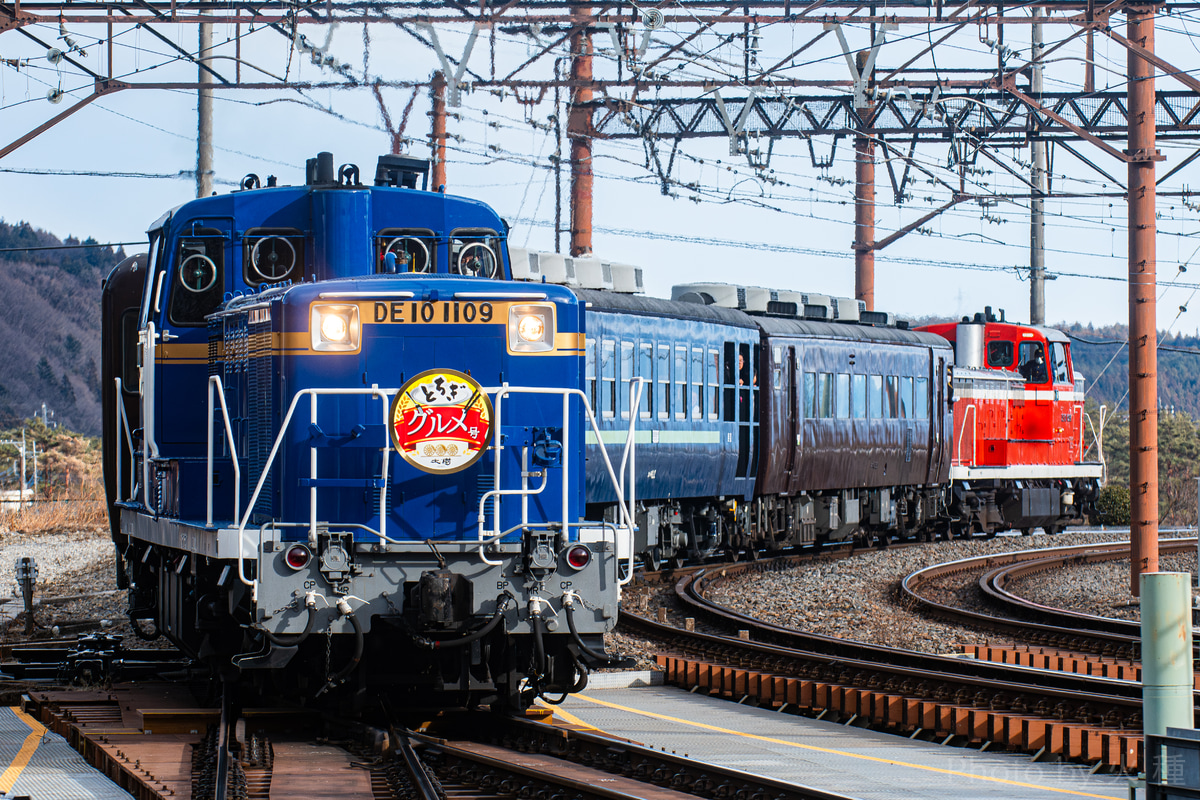 東武鉄道 下今市機関区 DE10 1109