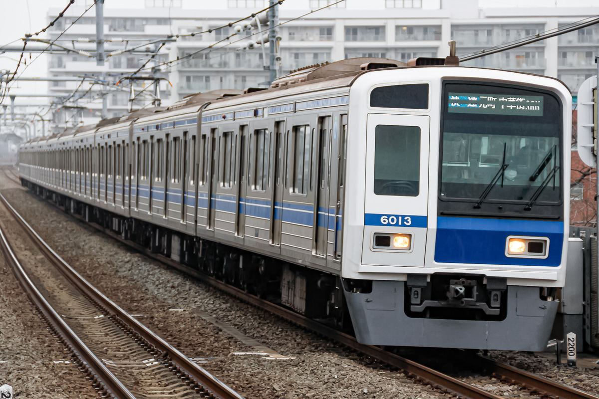 西武鉄道  6000系 6113F