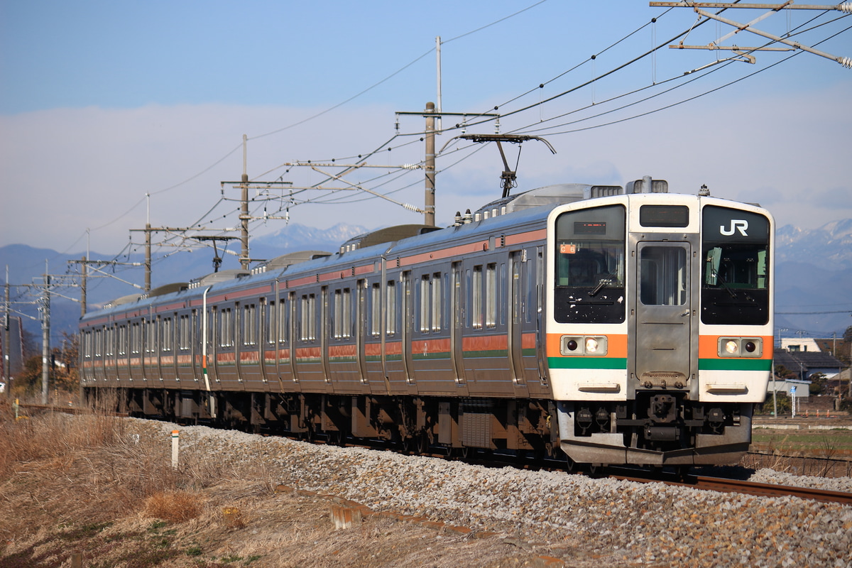 JR東日本 高崎車両センター 211系 タカC6編成
