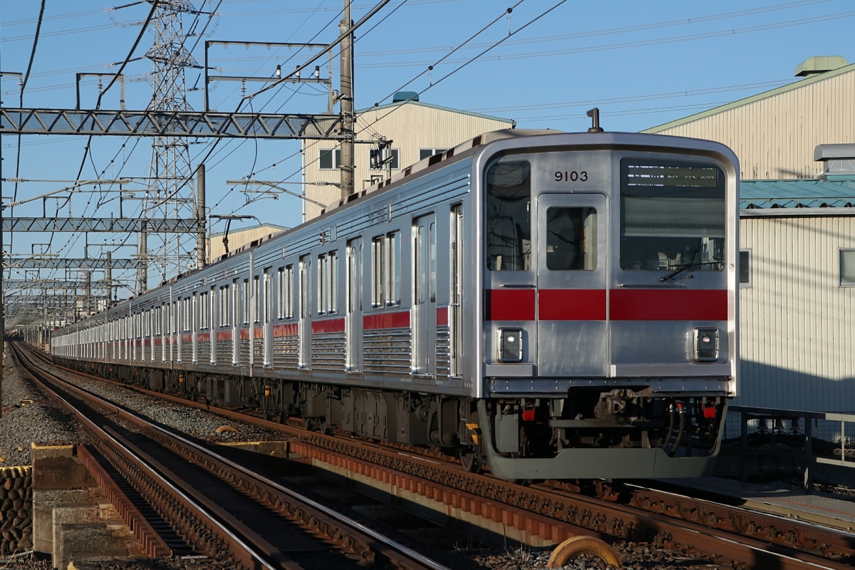 東武鉄道  9000系 9103F