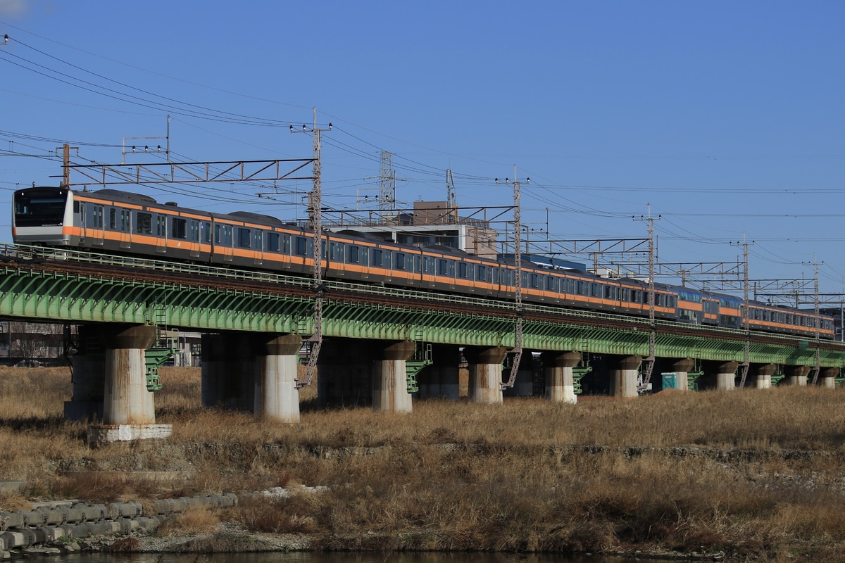 JR東日本 豊田車両センター本区 E233系 トタT25編成