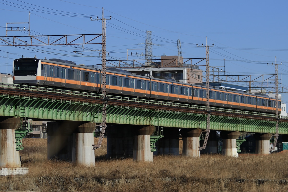 JR東日本 豊田車両センター本区 E233系 トタ青663編成