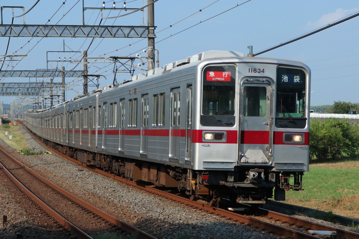 東武鉄道  10030系 11634F