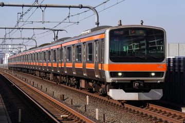 JR東日本E231系ケヨMU7編成を越谷レイクタウン駅で撮影した画像