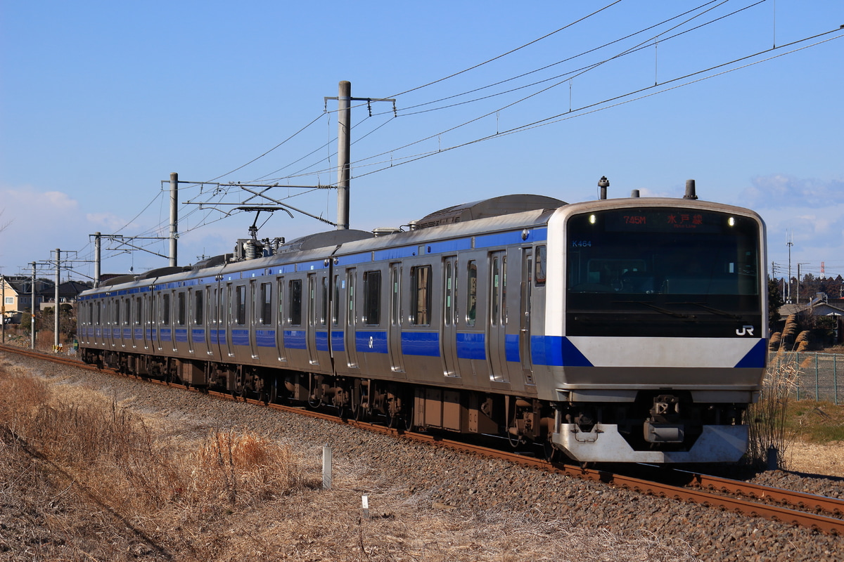 JR東日本 勝田車両センター E531系 カツK464編成