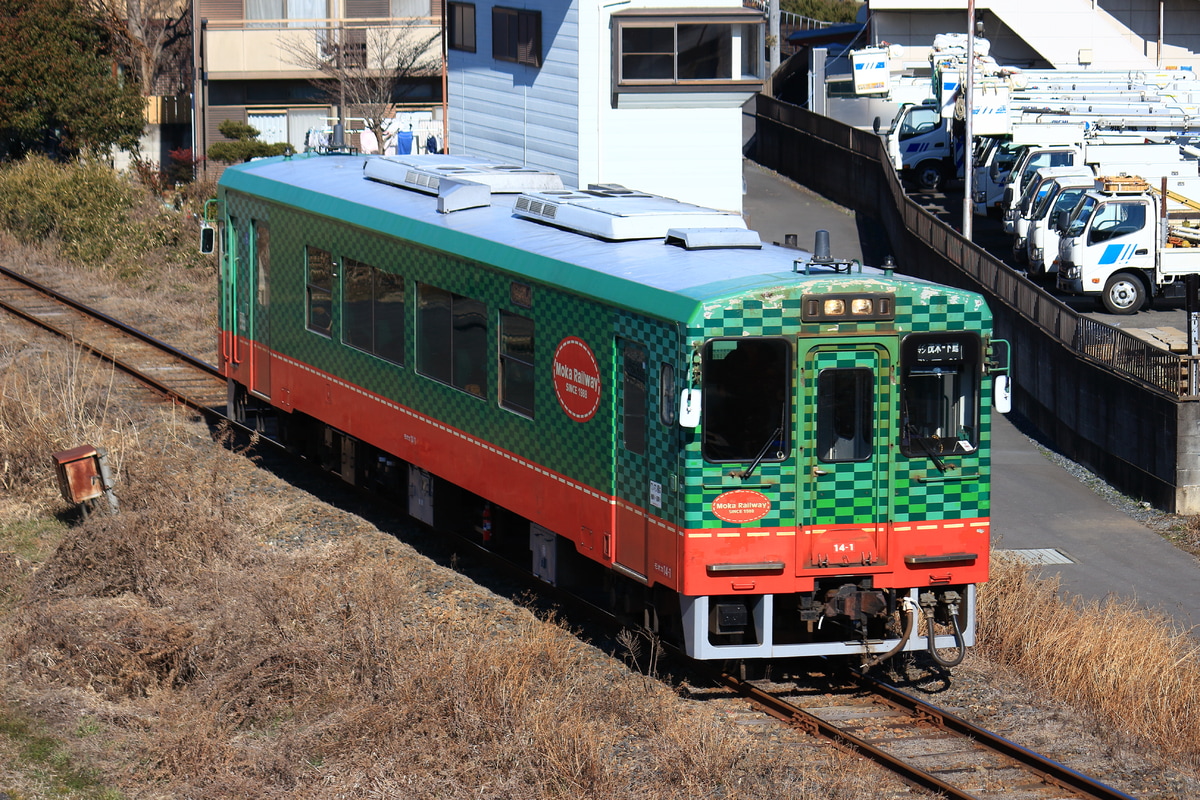 真岡鐵道 真岡機関区 モオカ14形 1