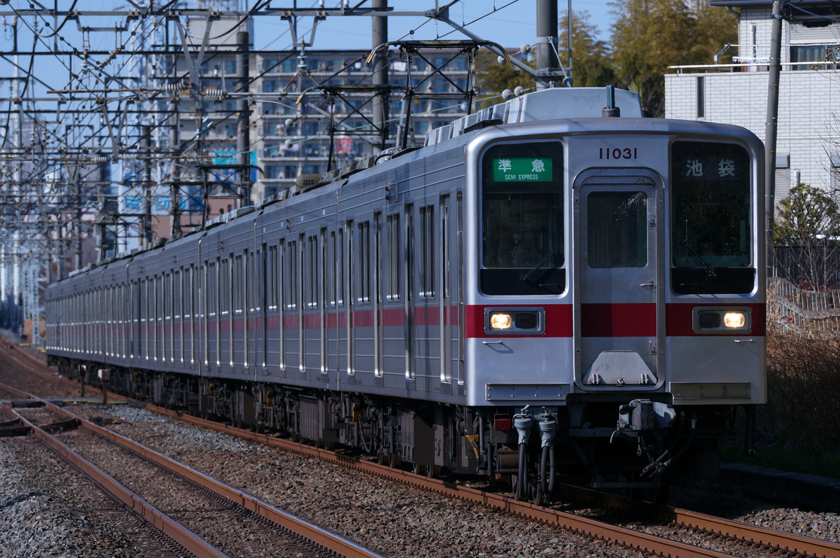 東武鉄道 森林公園検修区 10030型 11031F