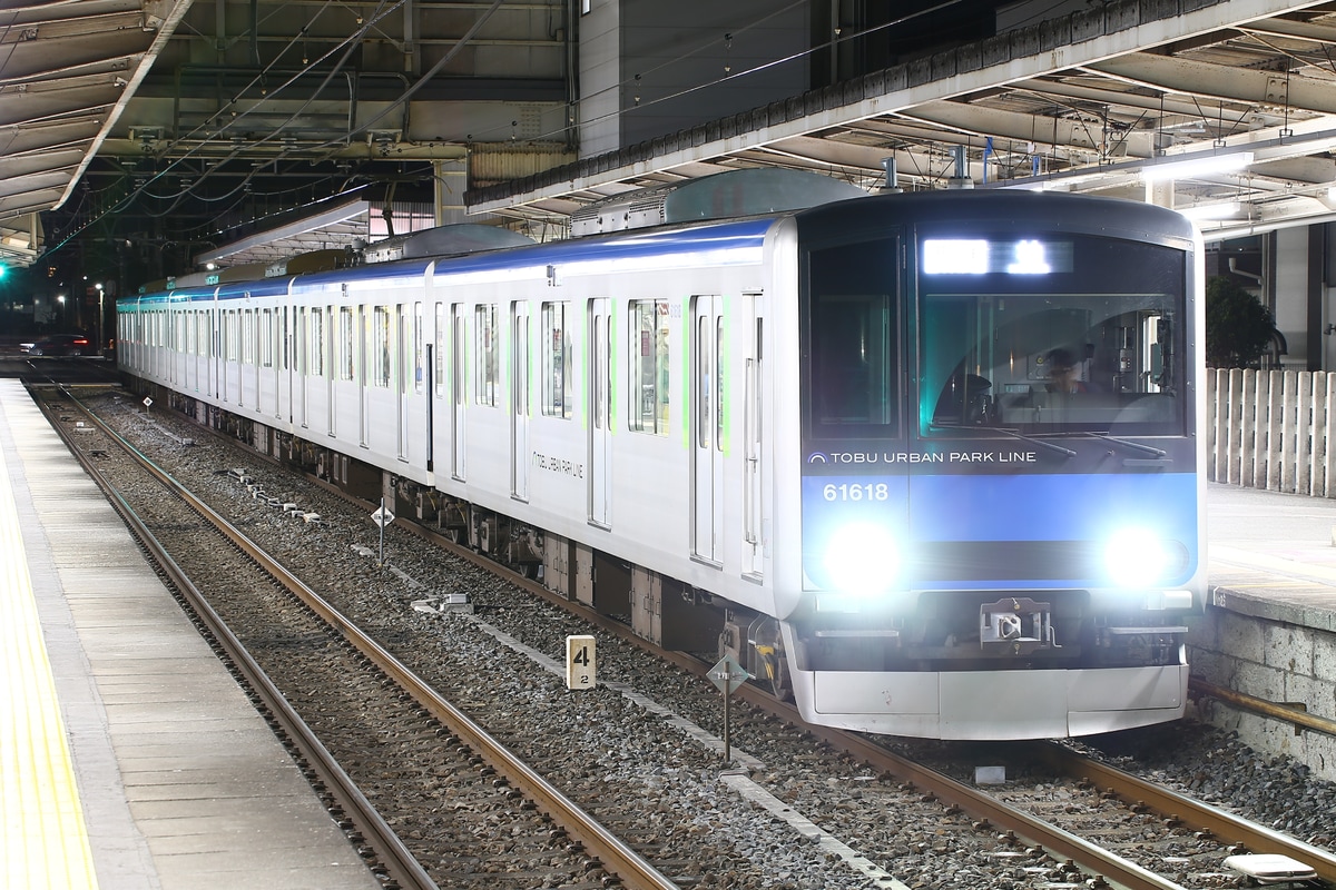 東武鉄道 南栗橋車両管区七光台支所 60000系 61618f