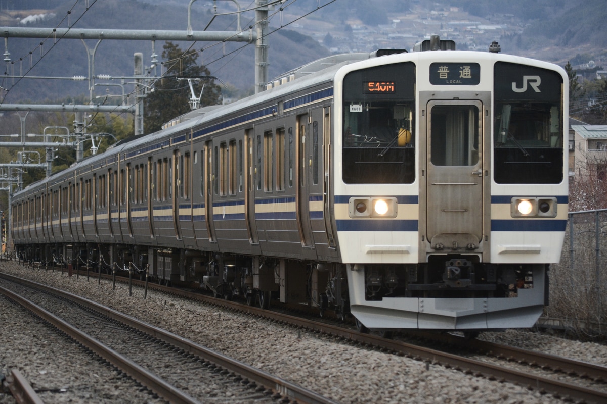 JR東日本 長野総合車両センター 211系 ナノN608編成