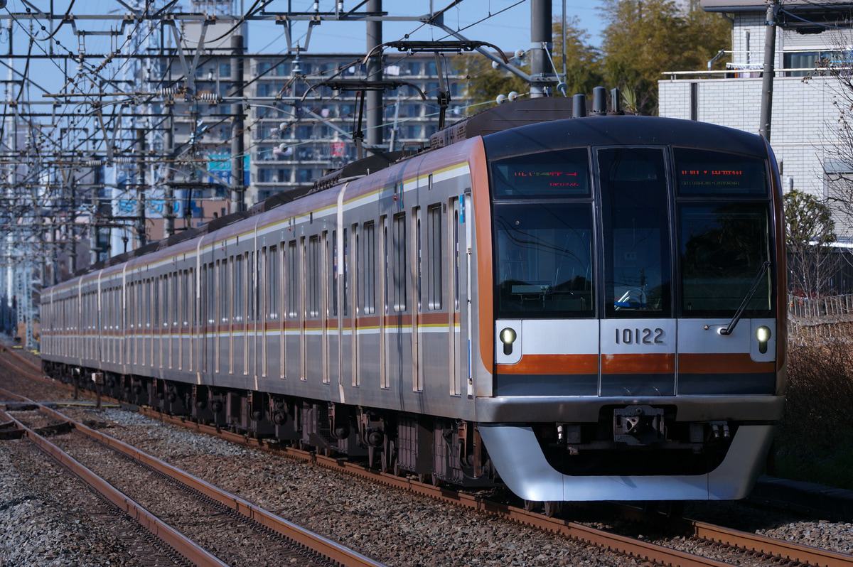 東京メトロ 和光検車区 10000系 10122F