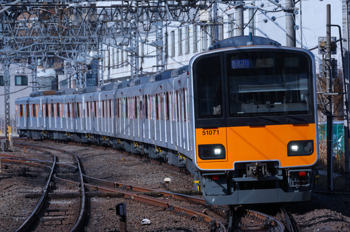 東武鉄道 森林公園検修区 50000系 51071F
