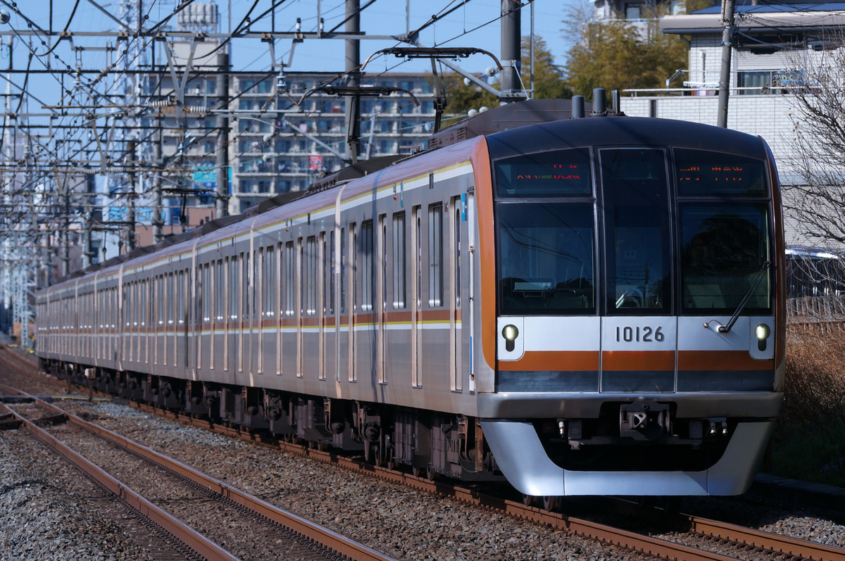 東京メトロ 和光検車区 10000系 10126F