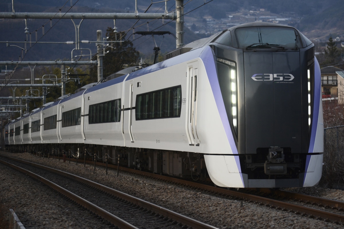 JR東日本 松本車両センター E353系 モトS120編成