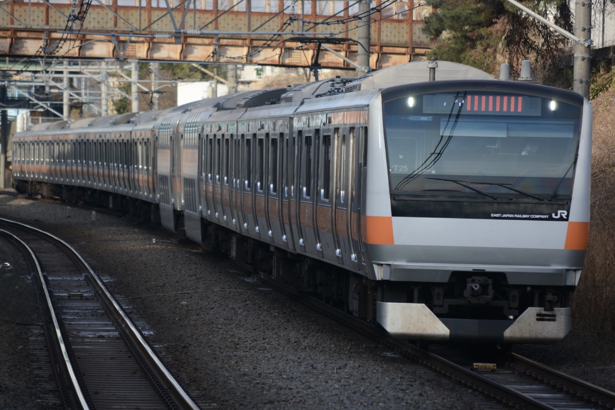 JR東日本 豊田車両センター本区 E233系 トタT25編成