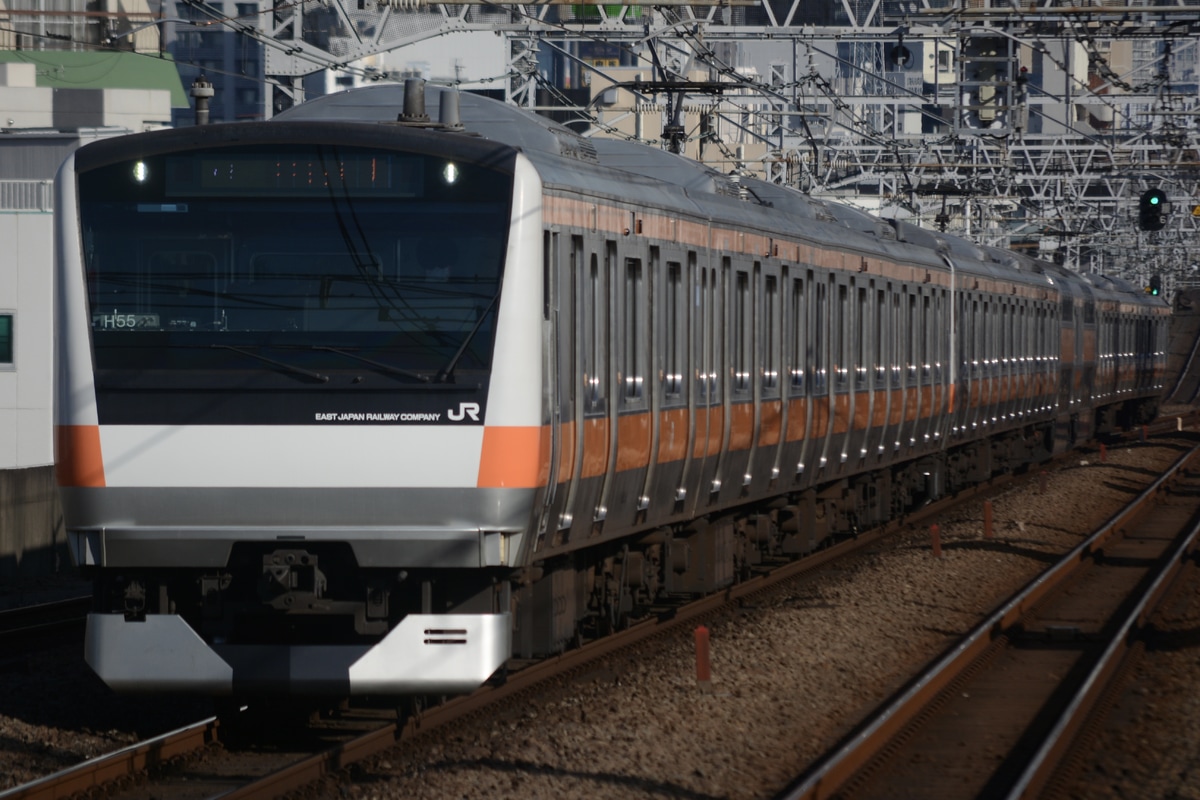 JR東日本 豊田車両センター本区 E233系 トタH55編成