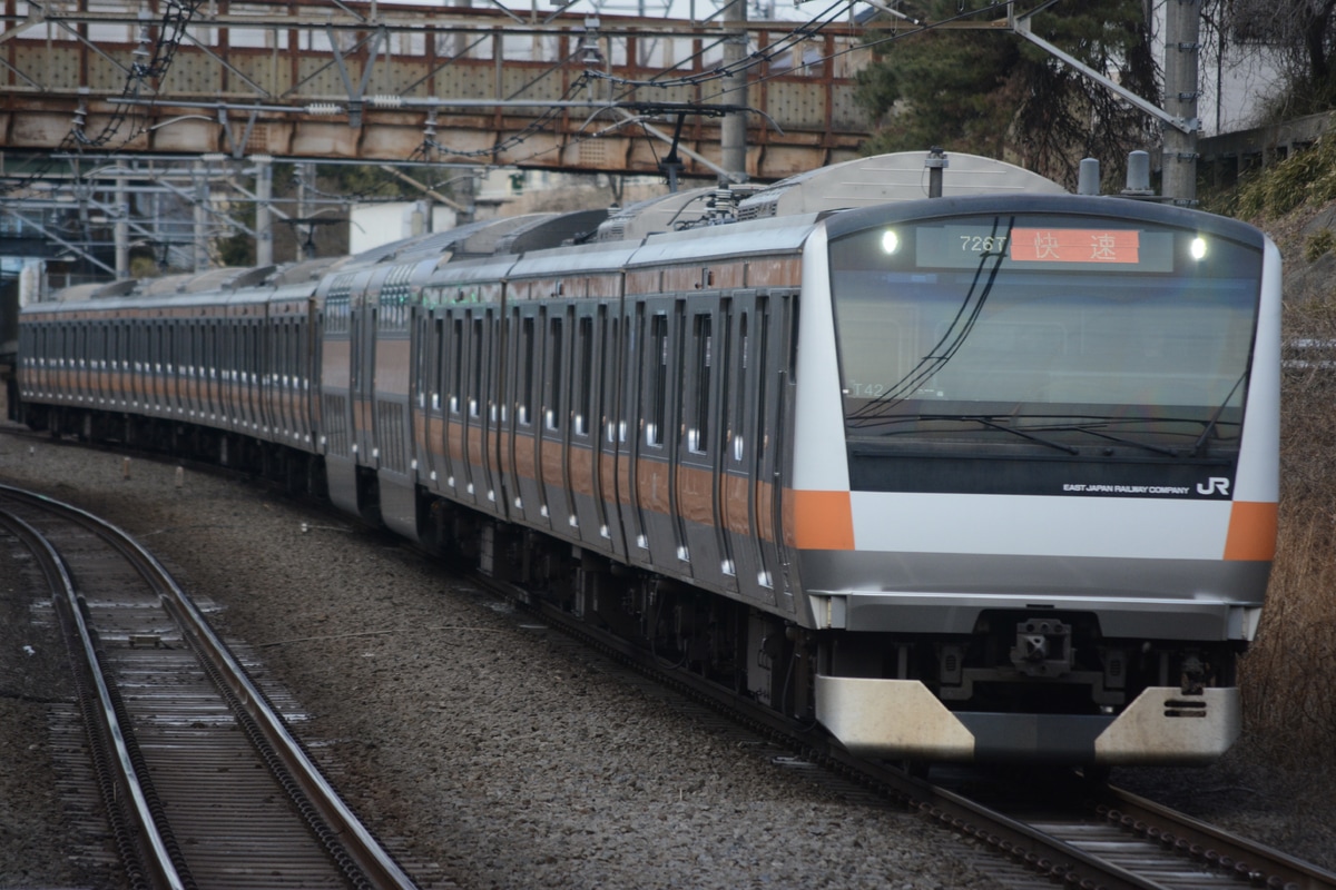 JR東日本 豊田車両センター本区 E233系 トタT42編成