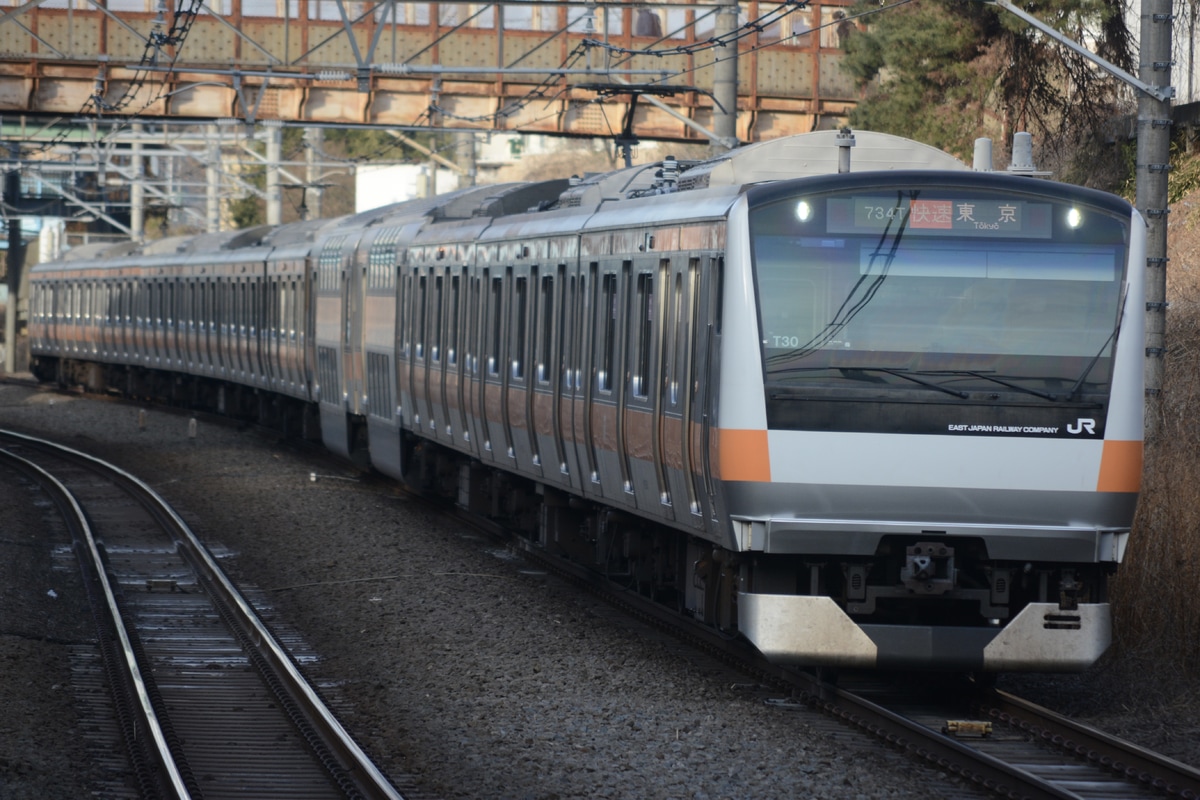 JR東日本 豊田車両センター本区 E233系 トタT30編成
