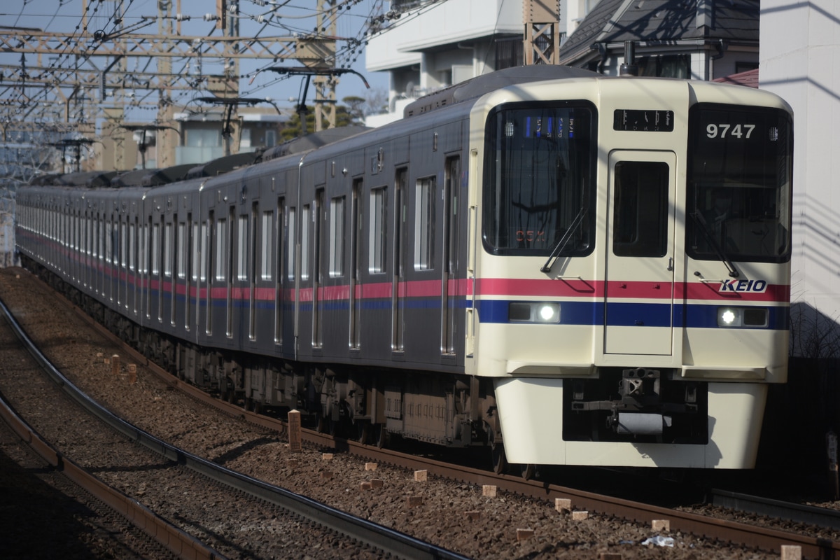 京王電鉄 若葉台検車区 9000系 9747F