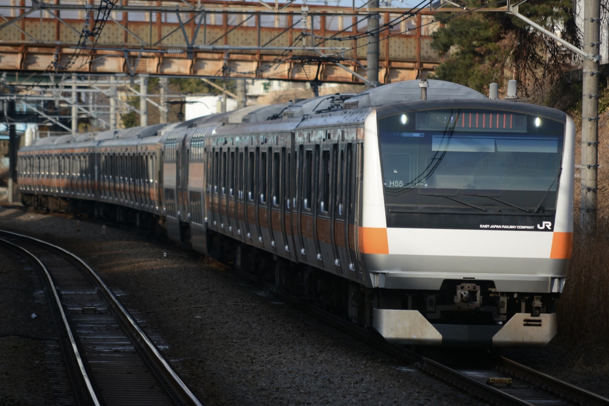 JR東日本 豊田車両センター本区 E233系 トタH55編成