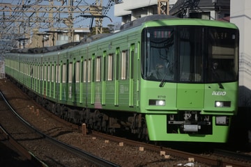 京王電鉄8000系8713Fを八幡山～上北沢間で撮影した画像