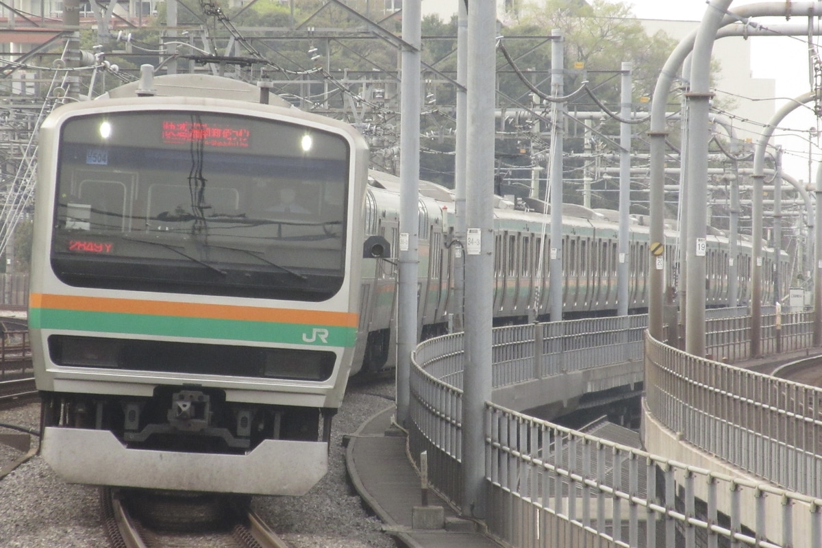 JR東日本  E231系 ヤマU504編成
