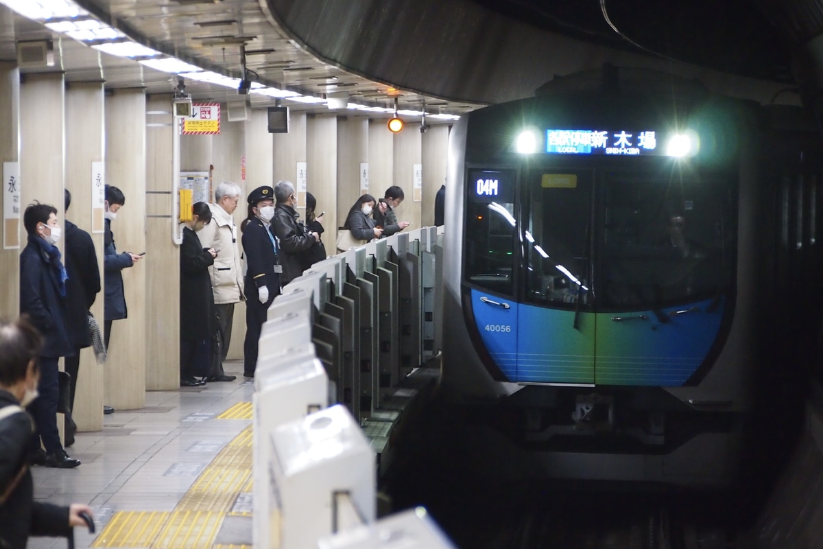 西武鉄道 池袋線車両所小手指車両基地 40000系 40156F