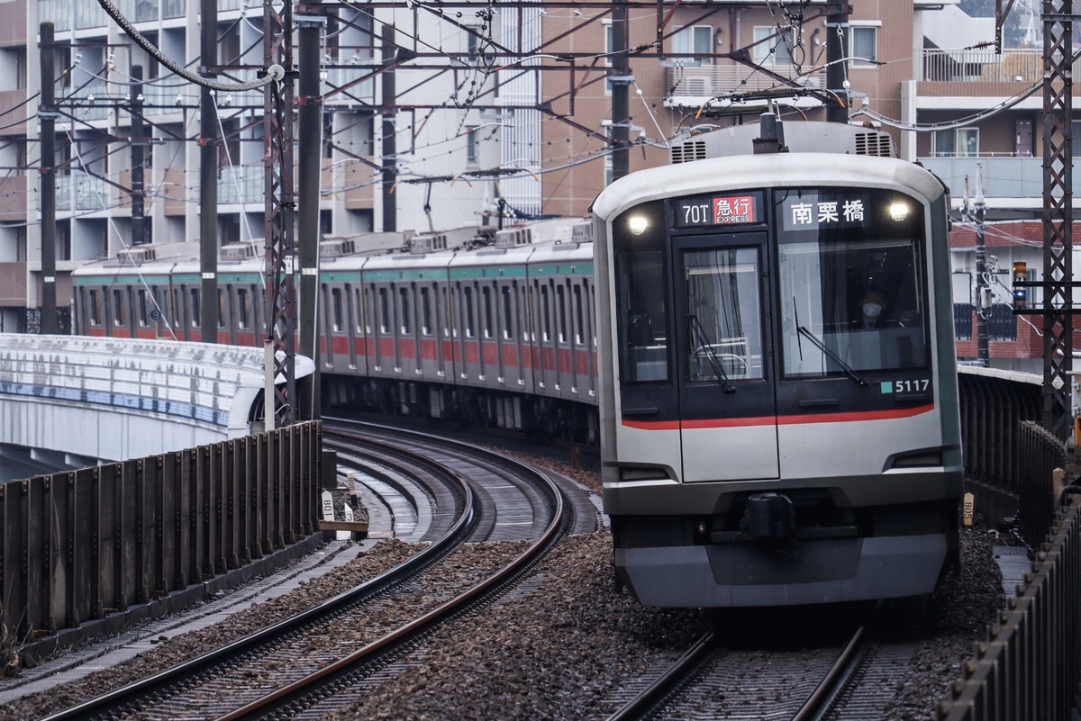 東急電鉄 長津田検車区 5000系 5117F