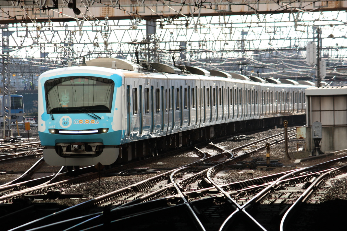 小田急電鉄 喜多見検車区 5000形 5055F