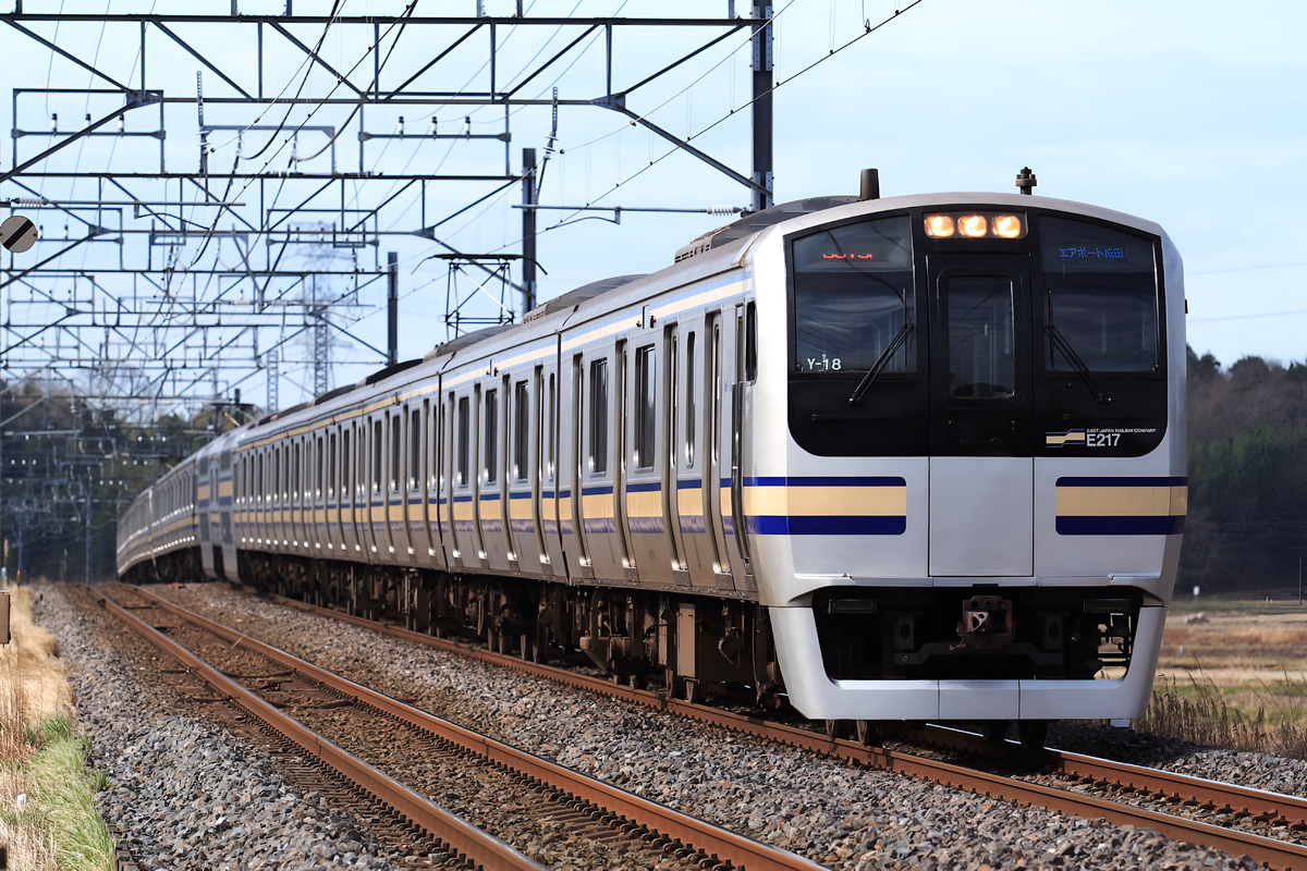 JR東日本 鎌倉車両センター本所 E217系 クラY-18編成