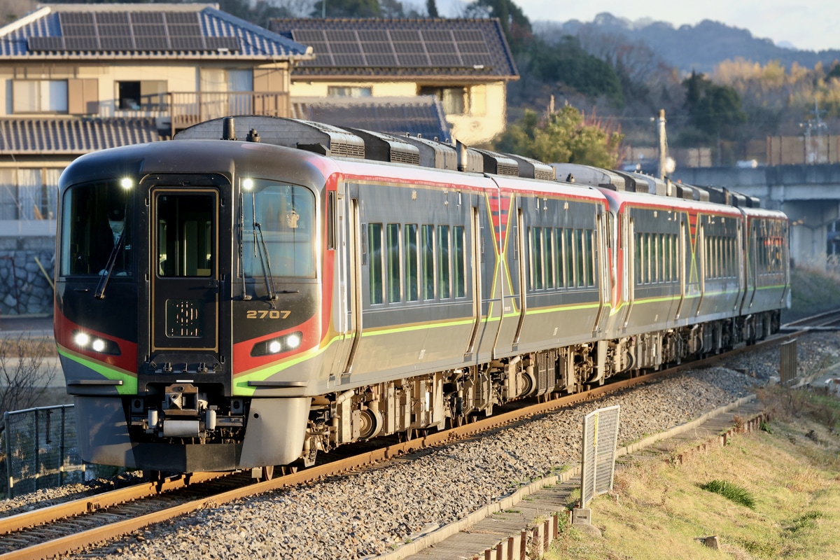 JR四国 高松運転所 2700系 2707