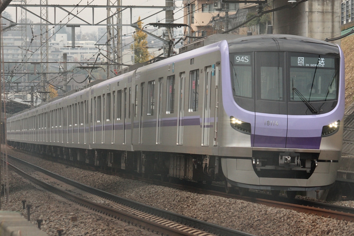 東京メトロ 鷺沼検車区 18000系 18114F