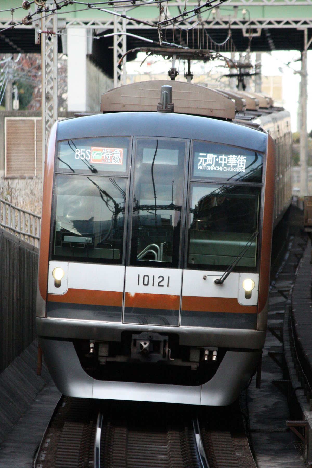 東京メトロ 和光検車区 10000系 10121F