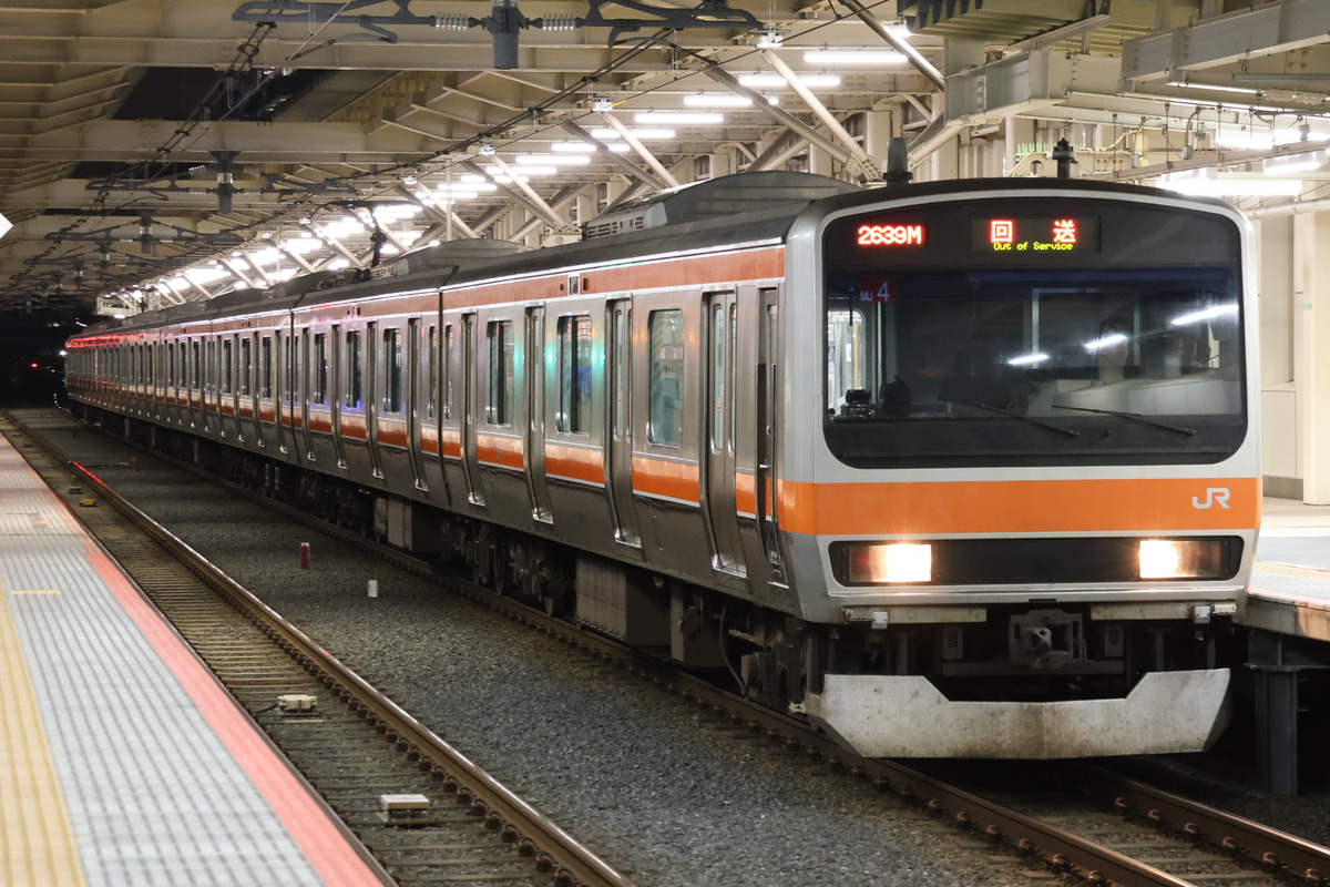 JR東日本  E231系 ケヨMU4編成