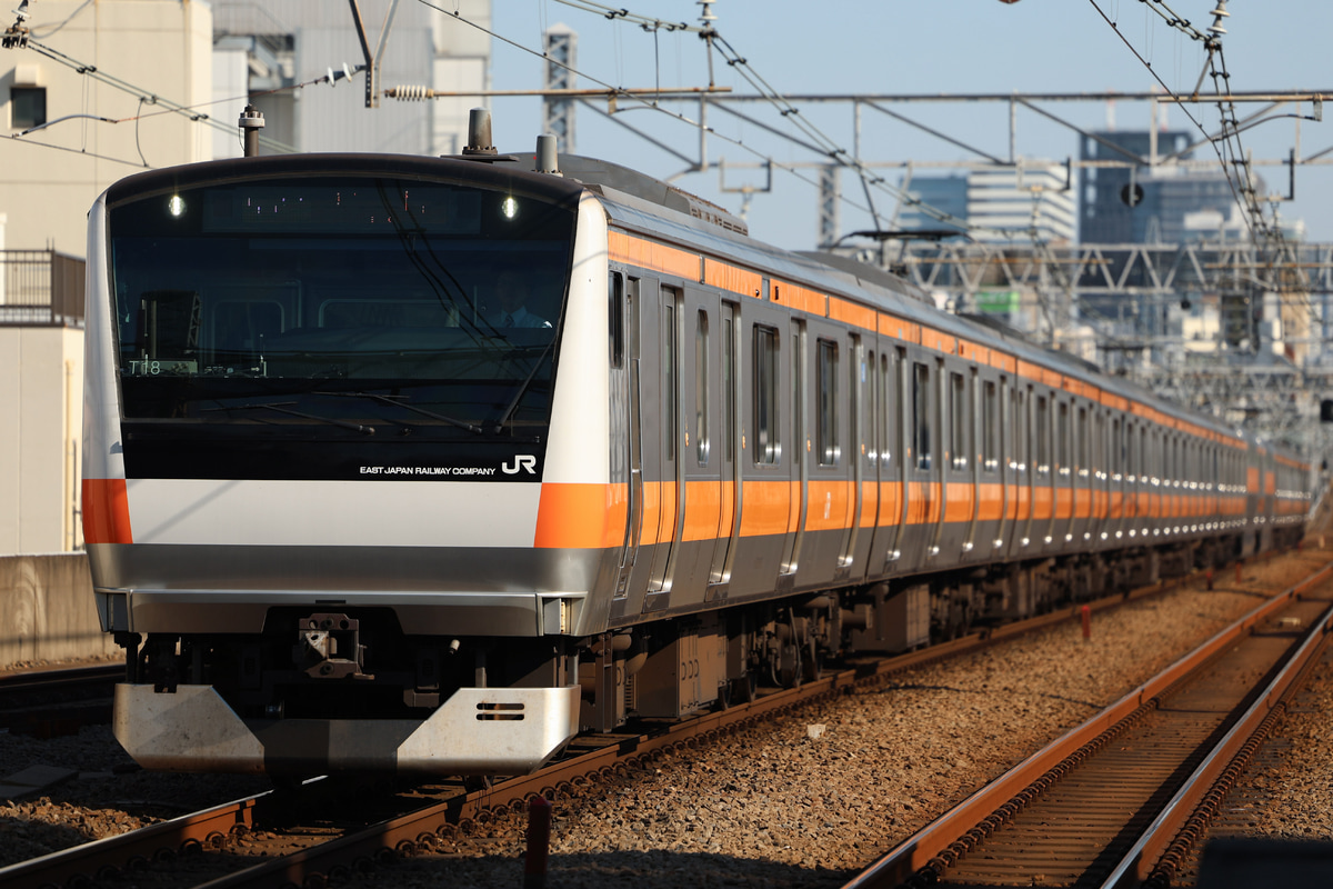 JR東日本 豊田車両センター本区 E233系 トタT18編成