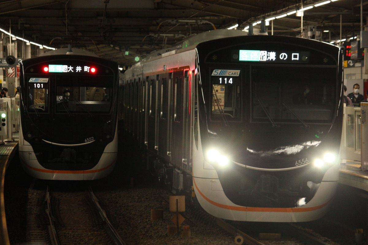 東急電鉄 長津田検車区 6020系 6156F