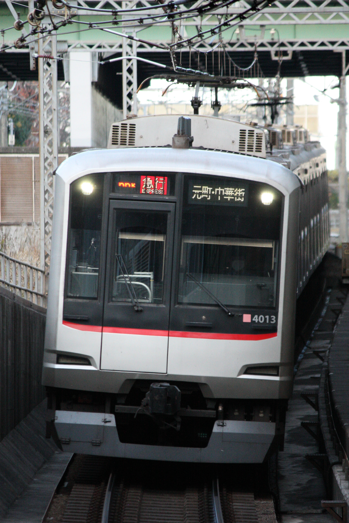 東急電鉄 元住吉検車区 5050系 4113F