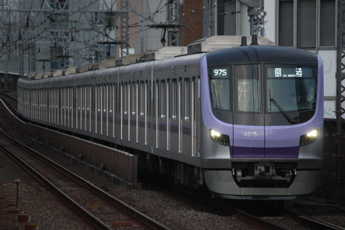 東京メトロ 鷺沼検車区 18000系 18115F
