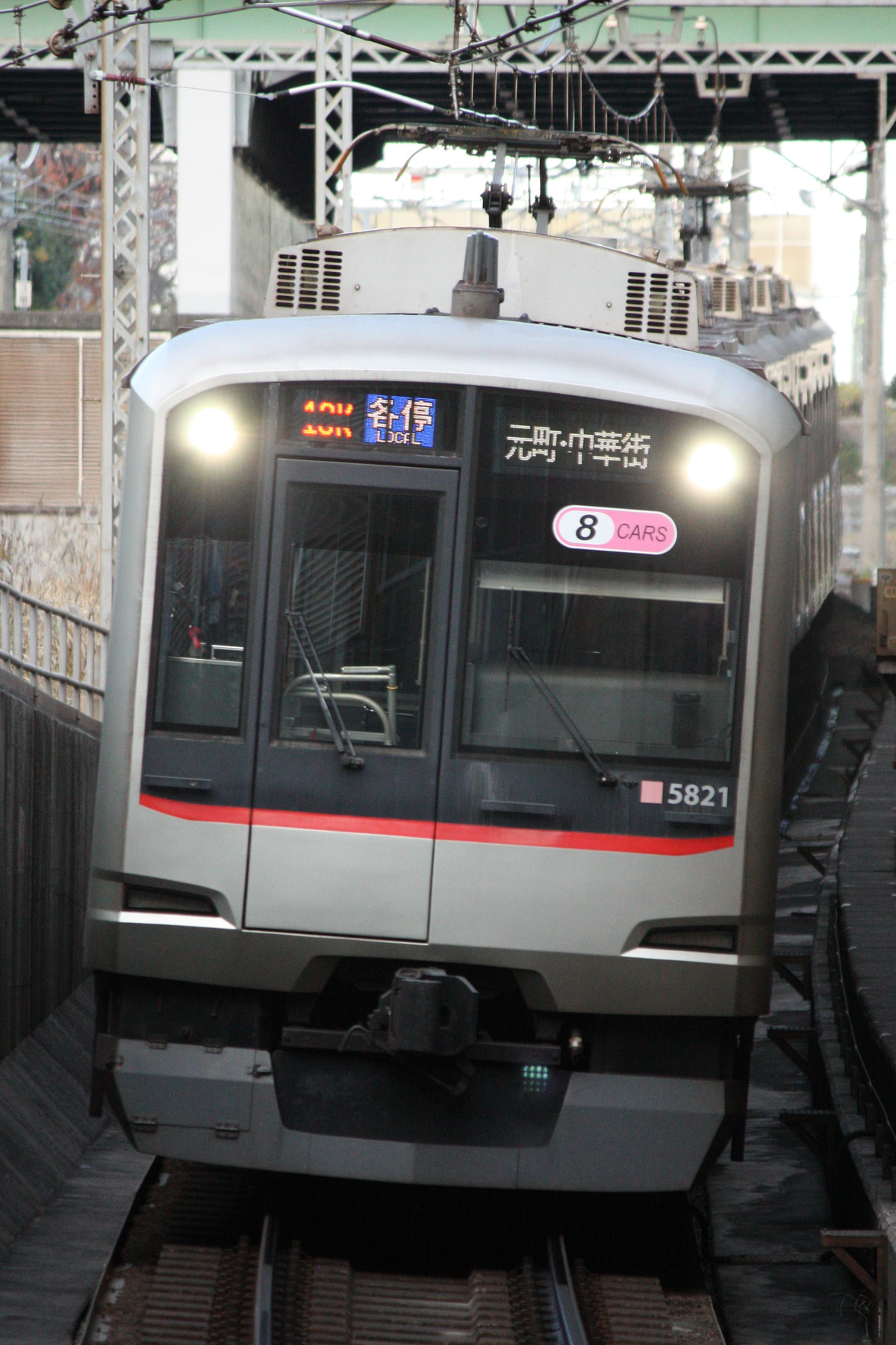 東急電鉄 元住吉検車区 5000系 5121F