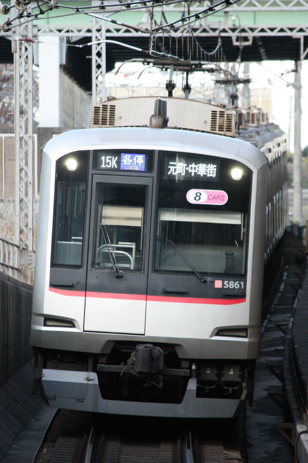 東急電鉄 元住吉検車区 5050系 5161F