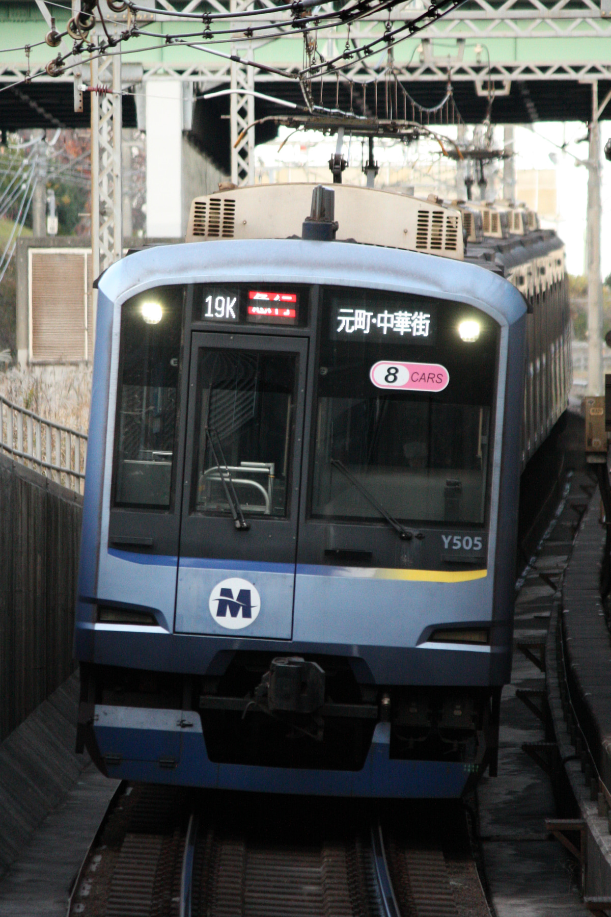 横浜高速鉄道 元住吉検車区 Y500系 Y515F