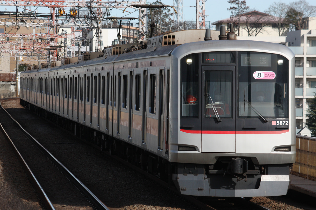 東急電鉄 元住吉検車区 5050系 5172F
