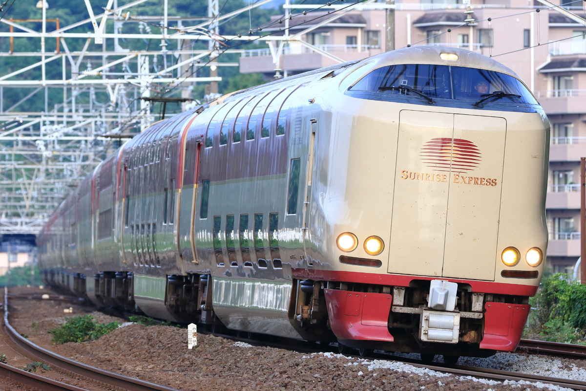 JR西日本 後藤総合車両所出雲支所 285系 I3編成