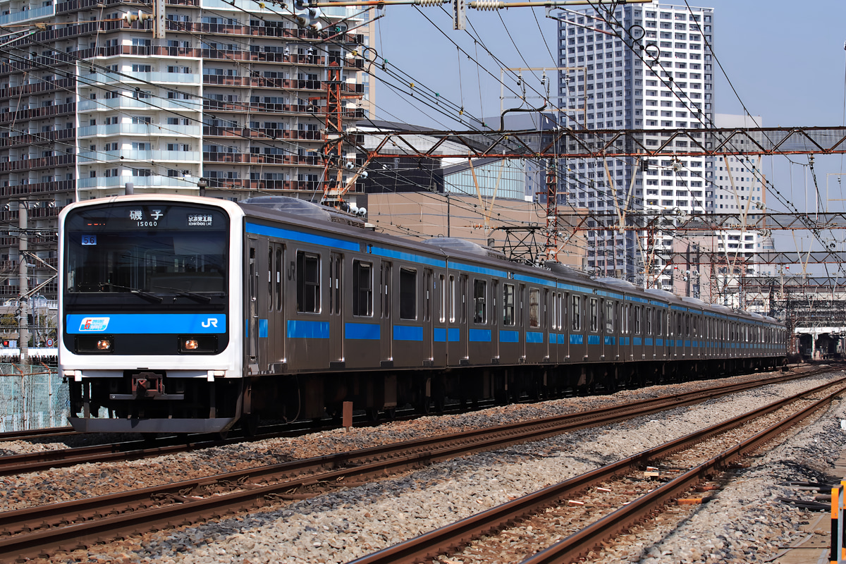 JR東日本 浦和電車区 209系 ウラ56編成