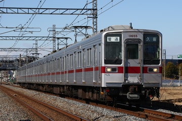 東武鉄道10030系11655fを花崎～鷲宮間で撮影した画像