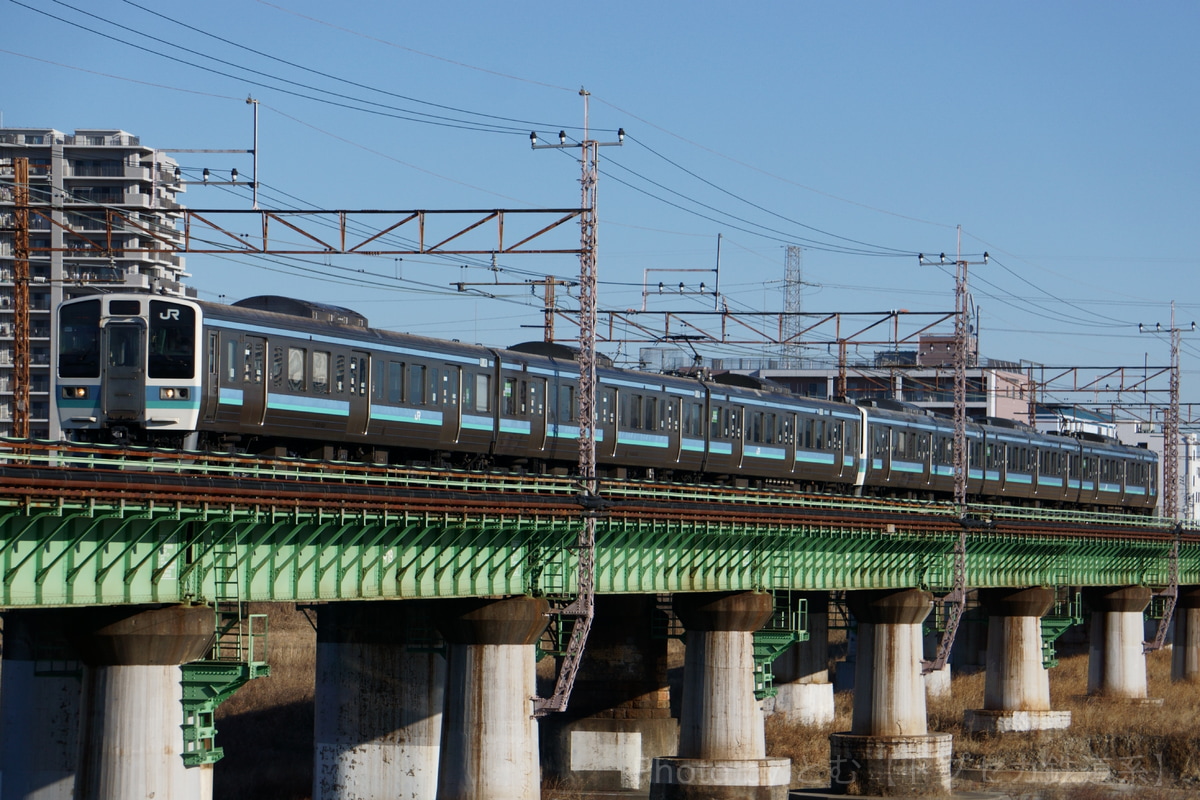 JR東日本 長野総合車両センター 211系 ナノN327編成