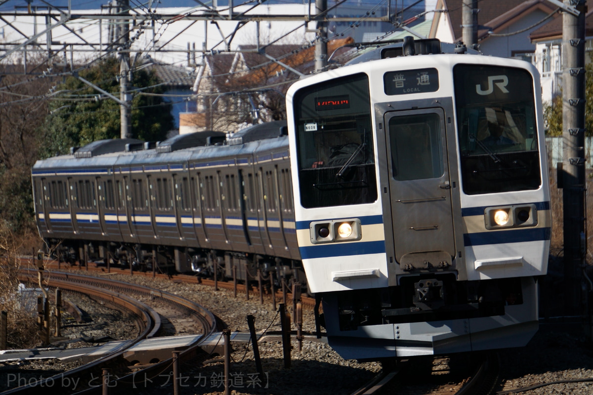 JR東日本 長野総合車両センター 211系 ナノN608編成