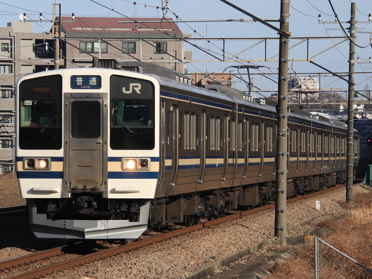 JR東日本 長野総合車両センター 211系 ナノN608編成