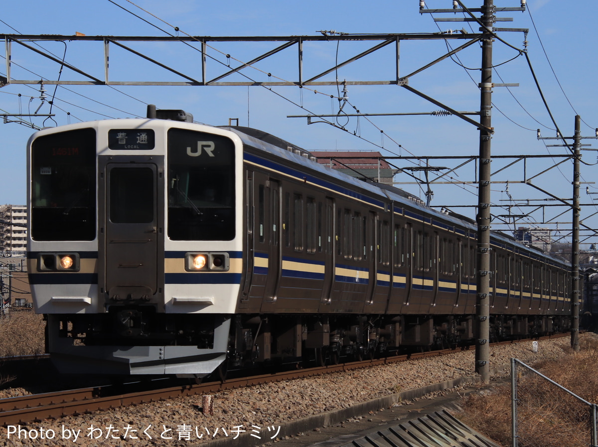 JR東日本 長野総合車両センター 211系 ナノN608編成