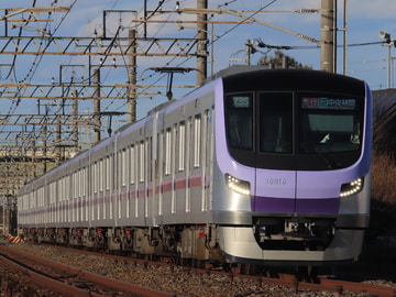 東京メトロ18000系18116Fを幸手～杉戸高野台間で撮影した画像