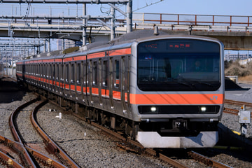 JR東日本E231系ケヨMU4編成を吉川美南駅で撮影した画像